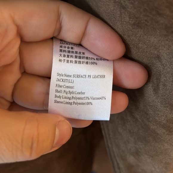 Real leather jacket XS - Picture 3 of 5